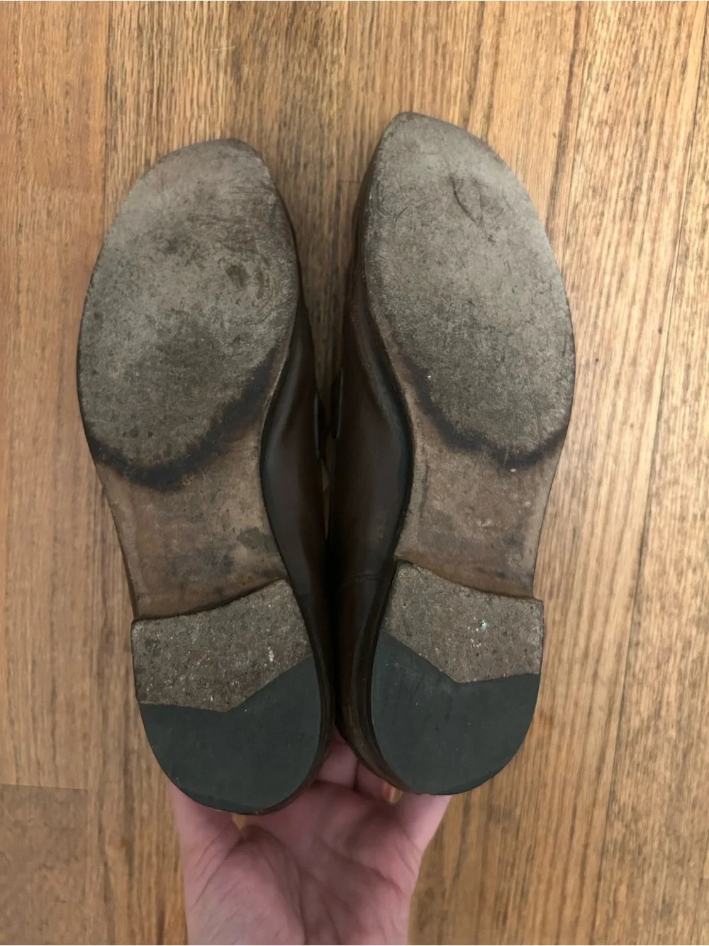 Gucci Classic Brown Leather Men's Bit Loafers